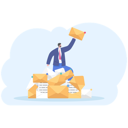 پیش‌نمایش فایل businessman-found-right-letter-in-pile-of-emails-11612674 از پک کسب و کار