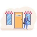 پیش‌نمایش فایل businessman-has-become-bankrupt-and-closed-business-11613011 از پک کسب و کار