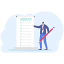 پیش‌نمایش فایل businessman-making-business-plan-11612070 از پک کسب و کار