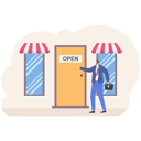 پیش‌نمایش فایل businessman-opening-new-office-11612670 از پک کسب و کار