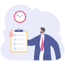 پیش‌نمایش فایل businessman-showing-business-plan-11612009 از پک کسب و کار
