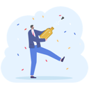 پیش‌نمایش فایل businessman-uncorking-bottle-of-champagne-11612676 از پک کسب و کار