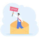 پیش‌نمایش فایل man-bidding-using-email-offer-11890760 از پک رسانه های اجتماعی