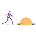 پیش‌نمایش فایل financial-problem-11965737 از پک طراحی موبایل و وب‌سایت