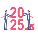 پیش‌نمایش فایل happy-new-year-2025-11965733 از پک طراحی موبایل و وب‌سایت