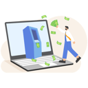 پیش‌نمایش فایل a-female-customer-standing-near-an-atm-12080779 از پک مفهوم یادگیری الکترونیکی