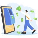 پیش‌نمایش فایل a-male-customer-standing-near-an-atm-12080671 از پک مفهوم یادگیری الکترونیکی