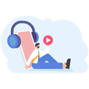 پیش‌نمایش فایل man-listen-to-music-and-enjoy-sound-12080927 از پک مفهوم یادگیری الکترونیکی