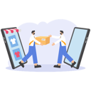 پیش‌نمایش فایل online-delivery-service-12080670 از پک مفهوم یادگیری الکترونیکی