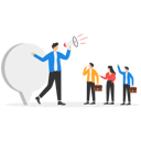 پیش‌نمایش فایل businessman-announcing-vacancy-details-12497876 از پک مفهوم بازاریابی