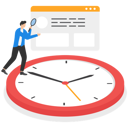 پیش‌نمایش فایل businessman-checks-his-project-status-with-deadline-dates-12497845 از پک مفهوم بازاریابی