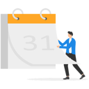 پیش‌نمایش فایل businessman-makes-salary-on-date-31-of-every-month-12497856 از پک مفهوم بازاریابی