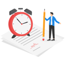 پیش‌نمایش فایل businessman-verifies-project-status-according-to-business-deadlines-12497846 از پک مفهوم بازاریابی