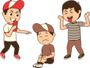 پیش‌نمایش فایل boys-laugh-at-other-kid-12322616 از پک قلدری