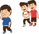 پیش‌نمایش فایل students-throws-tantrums-on-new-student-in-school-12322619 از پک قلدری