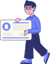 پیش‌نمایش فایل businessman-promoting-for-ads-12321785 از پک کسب و کار