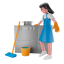 پیش‌نمایش فایل girl-cleaning-in-the-kitchen-5012757 از پک خدمات نظافت