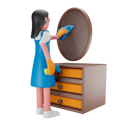 پیش‌نمایش فایل girl-cleaning-the-mirror-5012759 از پک خدمات نظافت