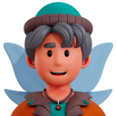 پیش‌نمایش فایل fairy-boy-6382570 از پک آواتار ابر‌قهرمان