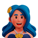 پیش‌نمایش فایل mermaid-6382554 از پک آواتار ابر‌قهرمان