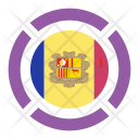 پیش‌نمایش فایل andorra-9 از پک رنگ پرچم کشور