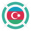 پیش‌نمایش فایل azerbaijan-37 از پک رنگ پرچم کشور