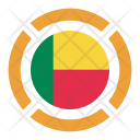 پیش‌نمایش فایل benin-44 از پک رنگ پرچم کشور