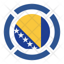 پیش‌نمایش فایل bosnia-40 از پک رنگ پرچم کشور