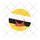پیش‌نمایش فایل brunei-10 از پک رنگ پرچم کشور