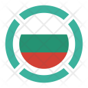 پیش‌نمایش فایل bulgaria-35 از پک رنگ پرچم کشور