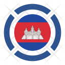 پیش‌نمایش فایل cambodia-13 از پک رنگ پرچم کشور