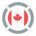 پیش‌نمایش فایل canada-48 از پک رنگ پرچم کشور