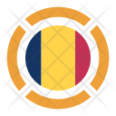 پیش‌نمایش فایل chad-44 از پک رنگ پرچم کشور