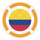 پیش‌نمایش فایل colombia-38 از پک رنگ پرچم کشور