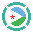 پیش‌نمایش فایل djibouti-44 از پک رنگ پرچم کشور