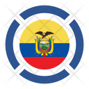پیش‌نمایش فایل ecuador-9 از پک رنگ پرچم کشور