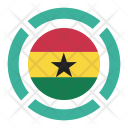 پیش‌نمایش فایل ghana-48 از پک رنگ پرچم کشور