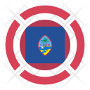 پیش‌نمایش فایل guam-7 از پک رنگ پرچم کشور