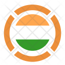 پیش‌نمایش فایل india-41 از پک رنگ پرچم کشور