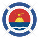 پیش‌نمایش فایل kiribati-33 از پک رنگ پرچم کشور