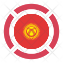 پیش‌نمایش فایل kyrgyzstan-34 از پک رنگ پرچم کشور