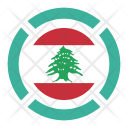 پیش‌نمایش فایل lebanon-38 از پک رنگ پرچم کشور