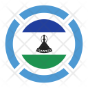 پیش‌نمایش فایل lesotho-43 از پک رنگ پرچم کشور