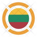 پیش‌نمایش فایل lithuania-33 از پک رنگ پرچم کشور
