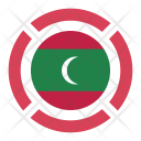 پیش‌نمایش فایل maldives-38 از پک رنگ پرچم کشور