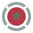 پیش‌نمایش فایل morocco-46 از پک رنگ پرچم کشور