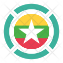 پیش‌نمایش فایل myanmar-36 از پک رنگ پرچم کشور