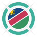 پیش‌نمایش فایل namibia-43 از پک رنگ پرچم کشور