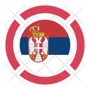 پیش‌نمایش فایل serbia-12 از پک رنگ پرچم کشور