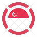پیش‌نمایش فایل singapore-40 از پک رنگ پرچم کشور